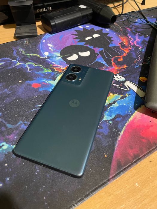 Motorola edge 50 fusion 8/256 стан ідеал, батарея 194 цикли повний комплект офіційна гарантія до жовтня