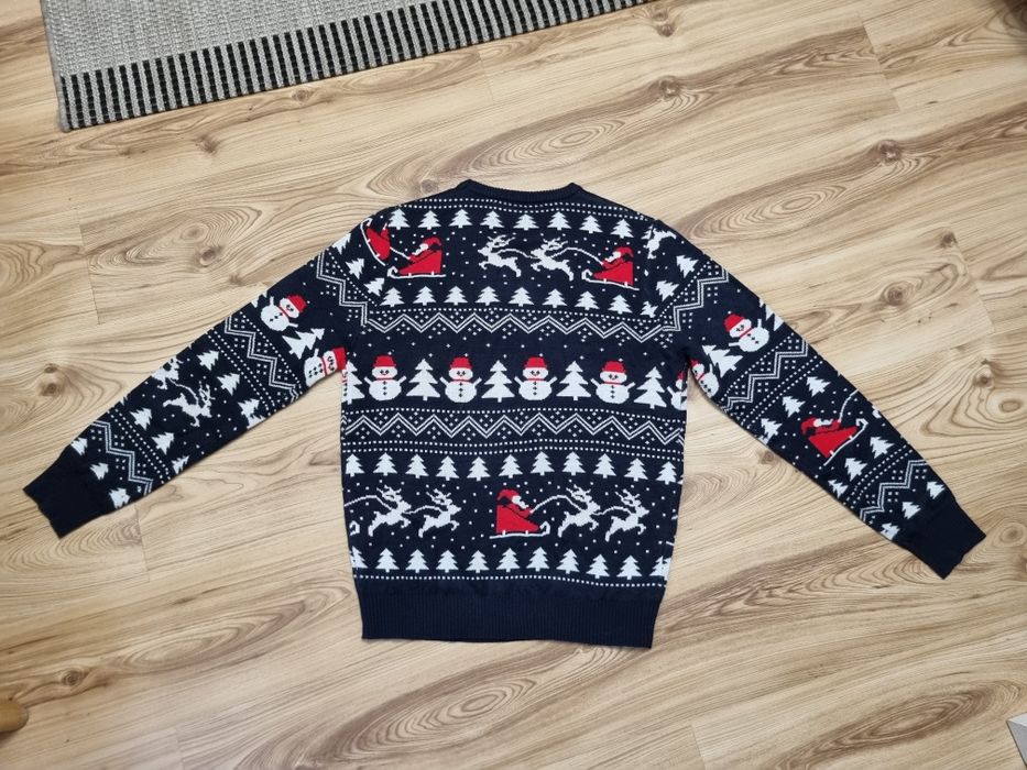 Sweter swetr świąteczny Jule M 38 uniwersalny