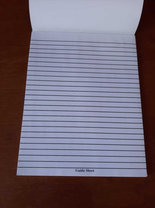 Notes / białe kartki do pisania (+ liniuszek) ASDA | writing paper