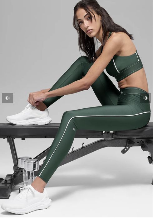 Alo yoga new оригинал комплект лосины и топ