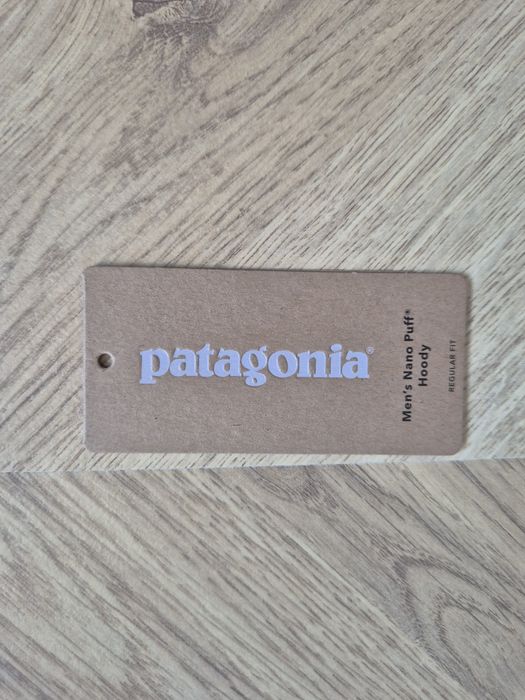 Patagonia kurtka puchowa w karo wiosenna