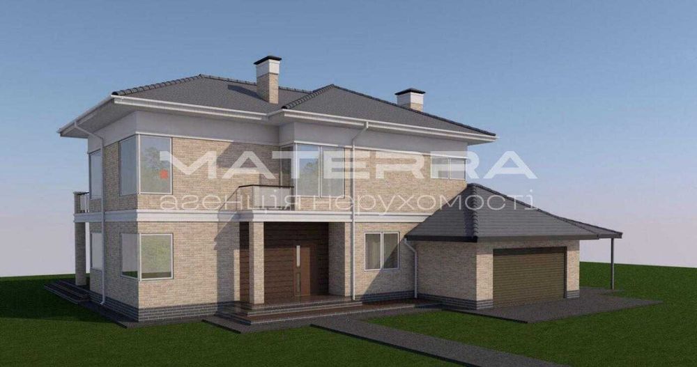 Гатне Сучасний будинок 307 м² з басейном 12 соток 350 000 $