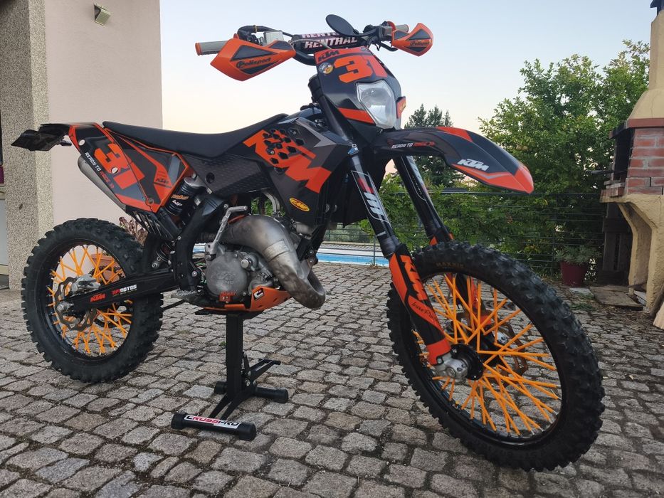 Vendo KTM 125 exc do ano 2008 (matrícula)
