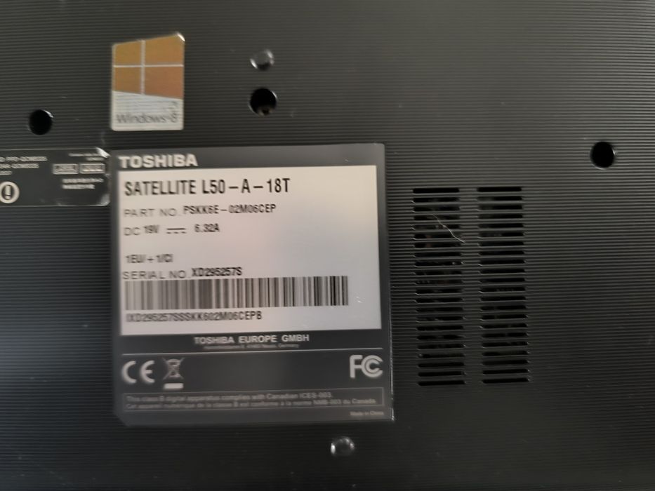 Toshiba Satélite L50 A 18T