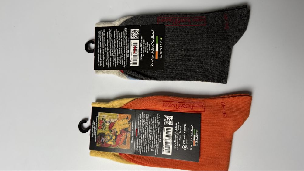 Nowy zestaw 2 pary skarpetek Musearta 36/43