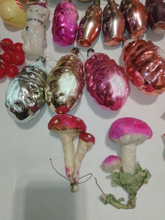 Ёлочные игрушки СССР