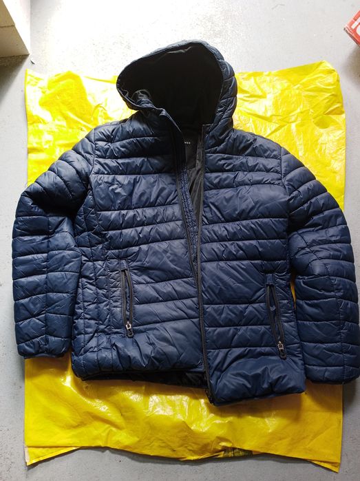 Kurtka zimowo - jesienna Reserved rozmiar M granatowa z kapturem