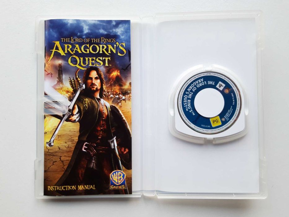 Jogo PSP PlayStation Portable "The Lord of Rings - Aragorn's Quest"