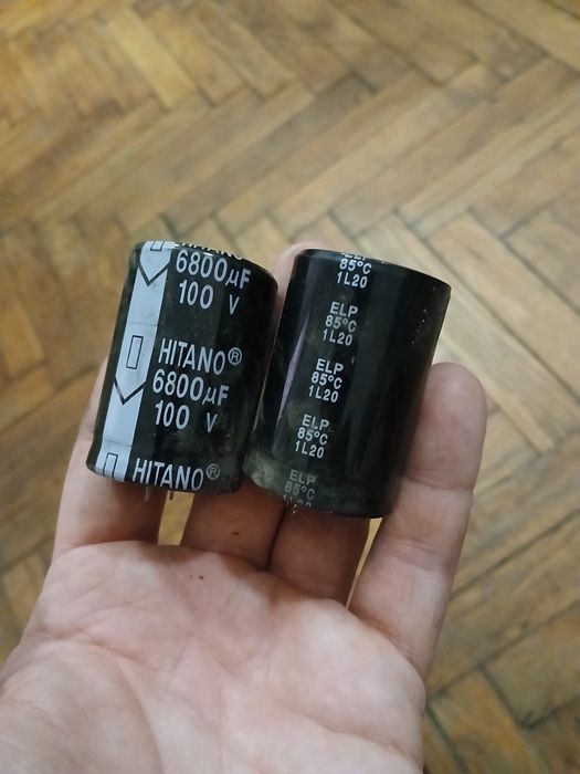 Конденсатор Hitano 100V 6800uF
Ємність: 6800 µF
Номін.напруга: 100 V
С