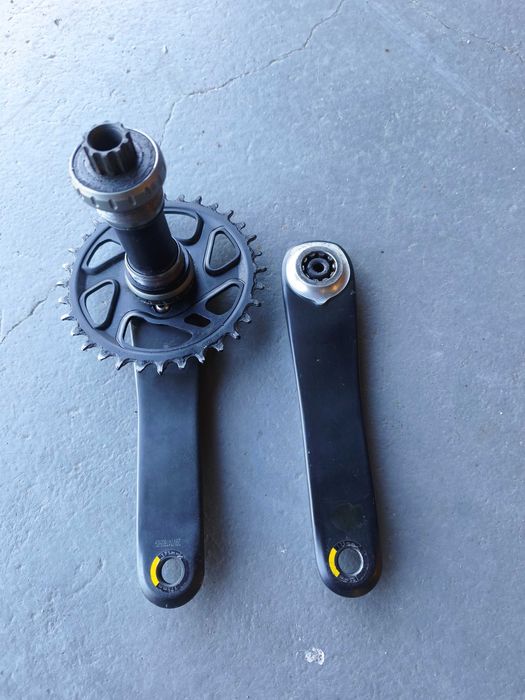 travões Sram XO trail manetes carbono/ pedaleira Sram em carbono