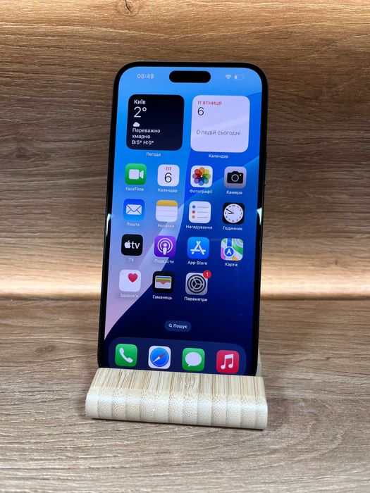 iPhone 15 Plus 128 Black !! АКБ: 96% !! №: 7737 ! ІДЕАЛЬНИЙ ! З США !