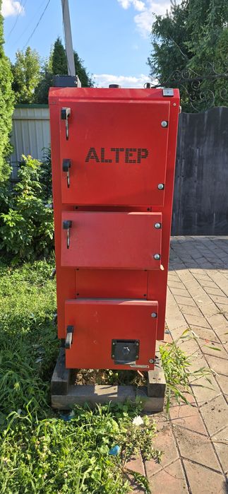 Новий твердопаливний котел Altep КТ-2Е 31 кВт (Альтеп)