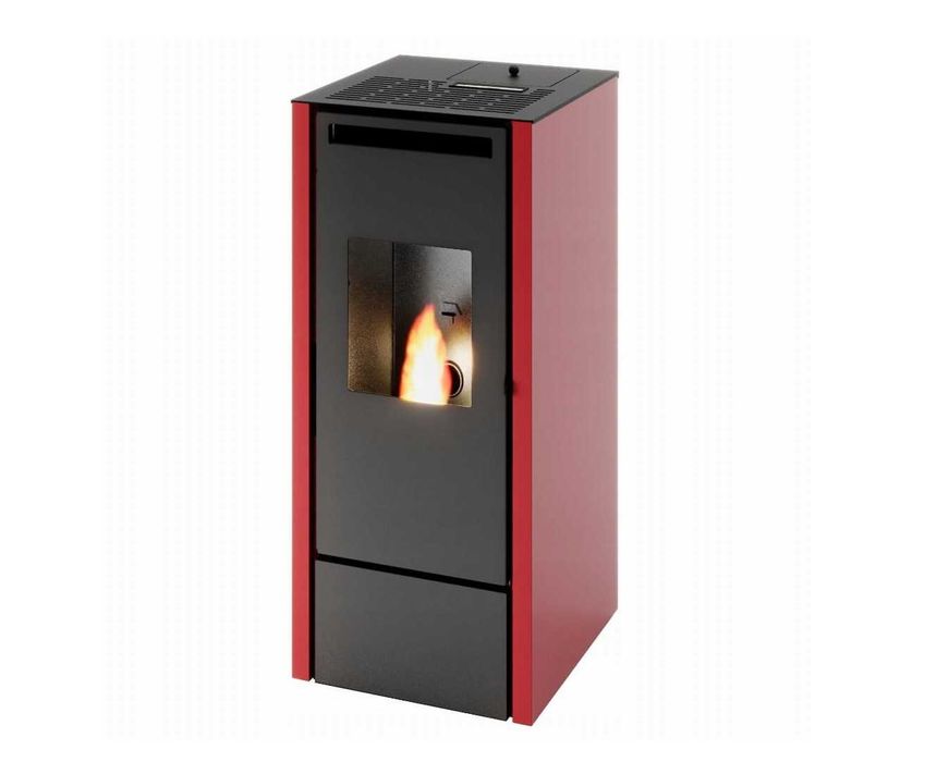 Piecyk na pelet Cinzia 11 kW DGP - z dystrybucją na całe mieszkanie