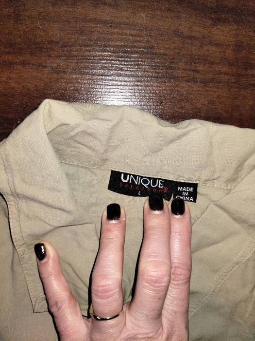 Beżowa bluzka damska