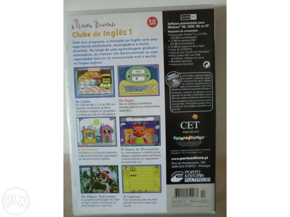 Interactive DVDs English Club 1 and 2 "The Enchanted Forest"64309591122817122