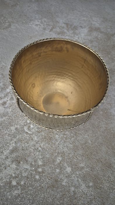 Vaso decoração metal
