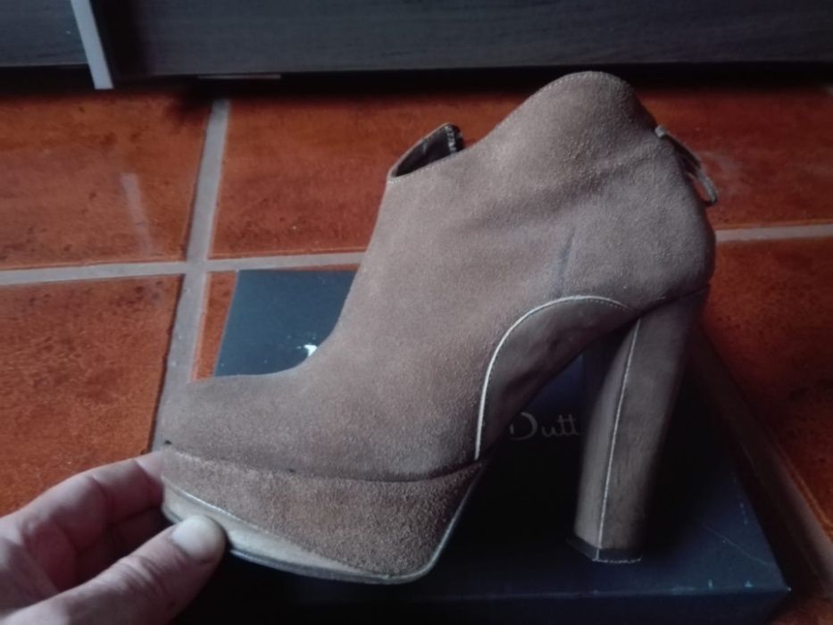 Botins Mulher como novos