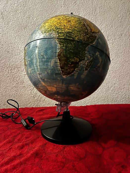 Globo do mundo inteiro/ tapete de jogos