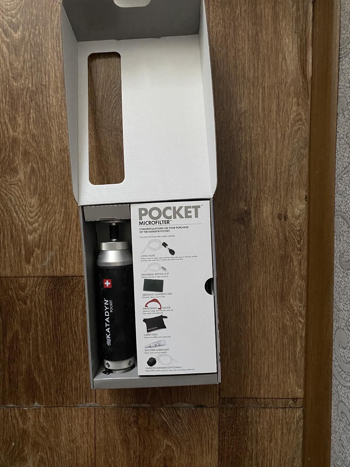 Фильтр для воды Katadyn Pocket Filter: 15 160 грн. - Фільтри для води ...