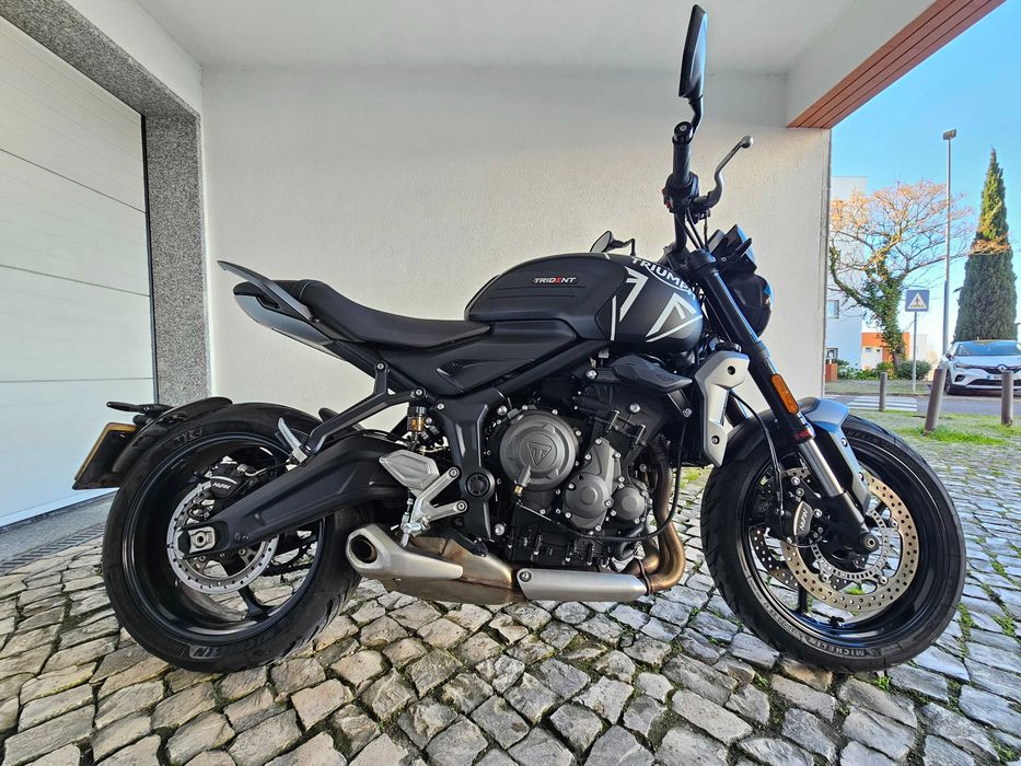 Triumph Trident 660 de 2022 Como Nova com 18 meses de garantia