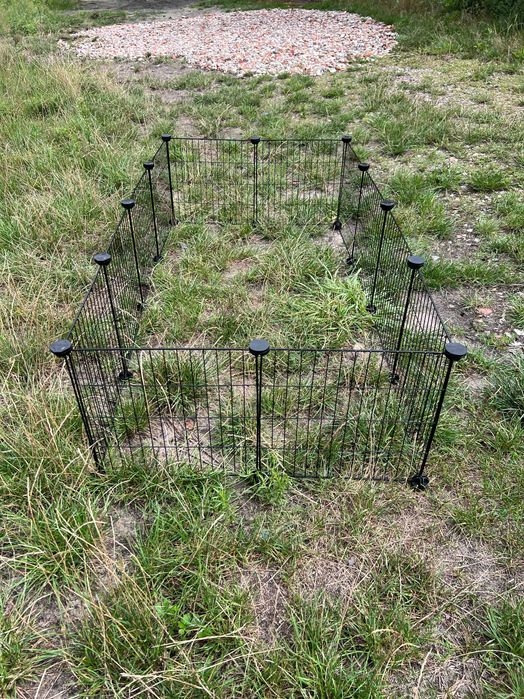 Duża klatka kojec wybieg dla świnki królika zwierząt modułowy NOWY