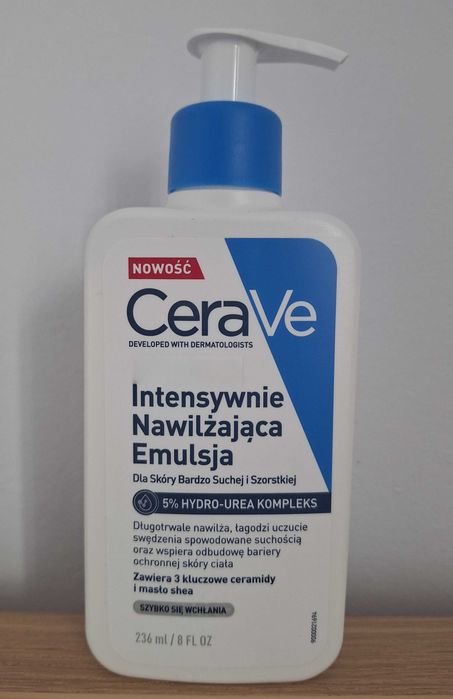 CeraVe Intensywnie Nawilżająca Emulsja z 5% kompleksem Hydro-Urea 236 ml