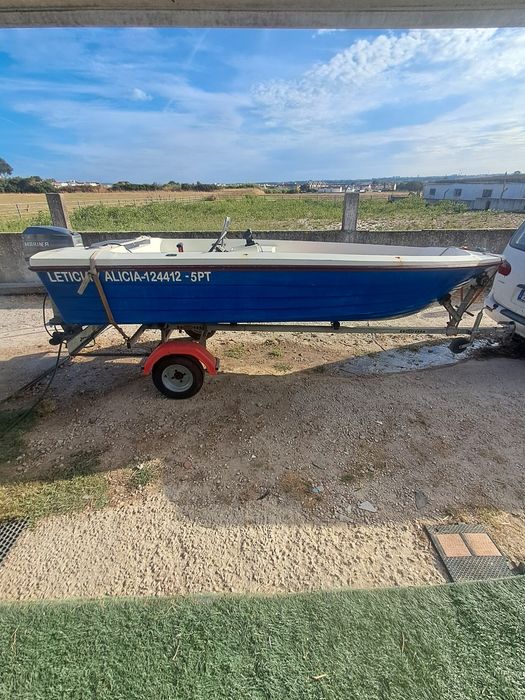 Barco 435 ferro engomar Mariner 25cv