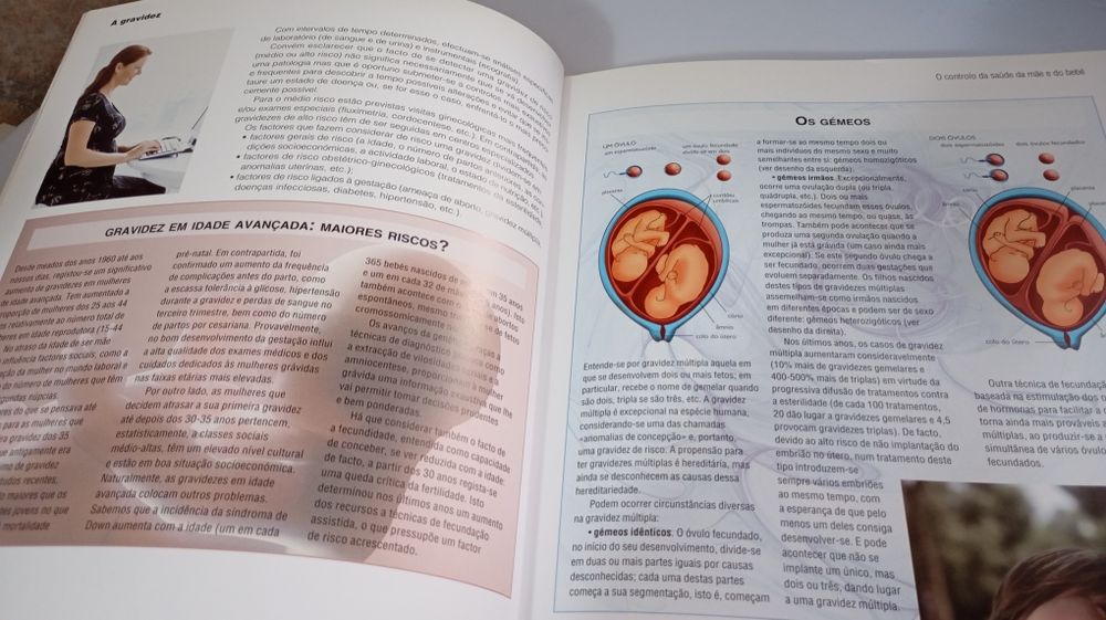 Livro Gravidez e primeiros anos