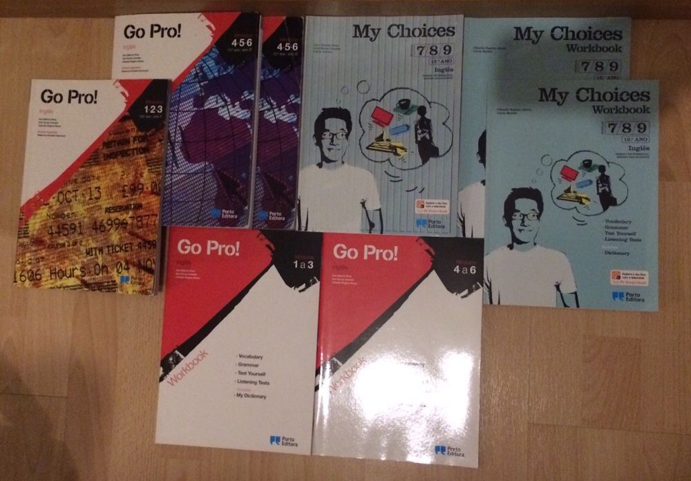 Livros Escolares Secundário (5€/cada)