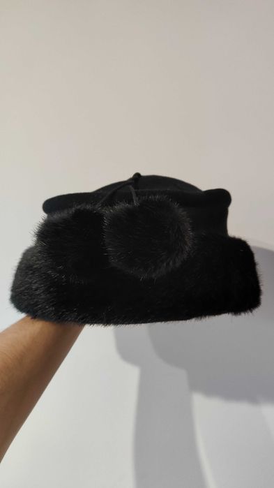 Damska Zimowa Czapka Rabionek Futerko