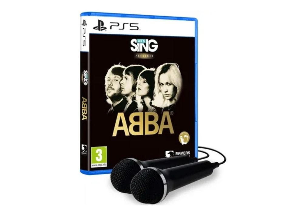 Nowa Gra Let's Sing ABBA + 2 Mikrofony PlayStation 5 PS5 ŁÓDŹ