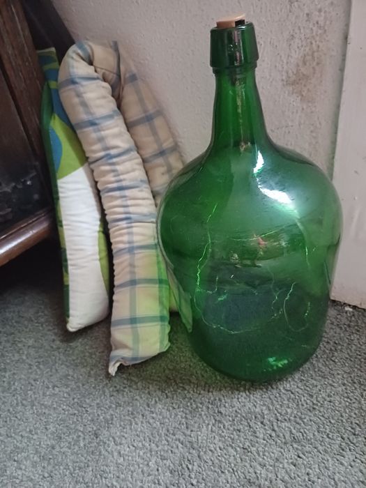 Garrafão  de vidro vintage