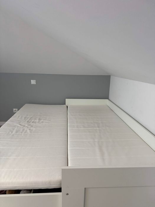 Łóżko Ikea - 2 x materac