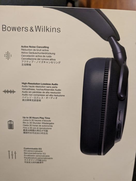 Słuchawki Bowers & Wilkins Px7 S3 ANC(Indigo Blue | NOWE, Gwarancja!