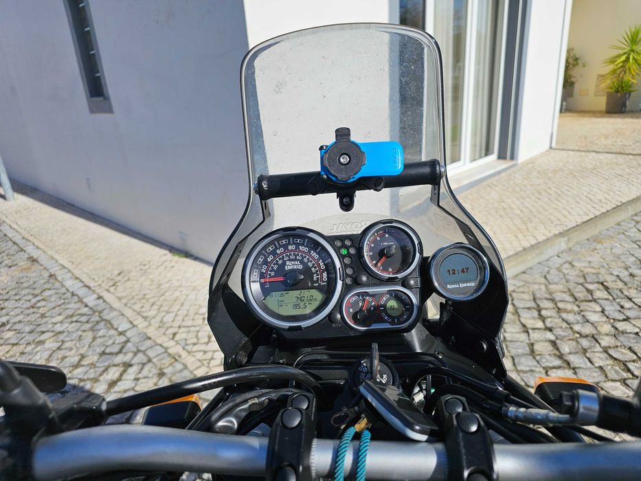 Royal Enfield Himalayan 411 - COMO NOVA + muitos extras