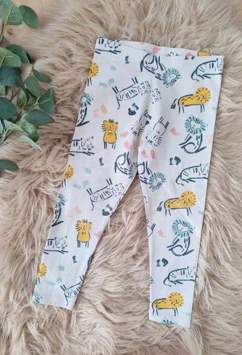Bawełniane legginsy Next