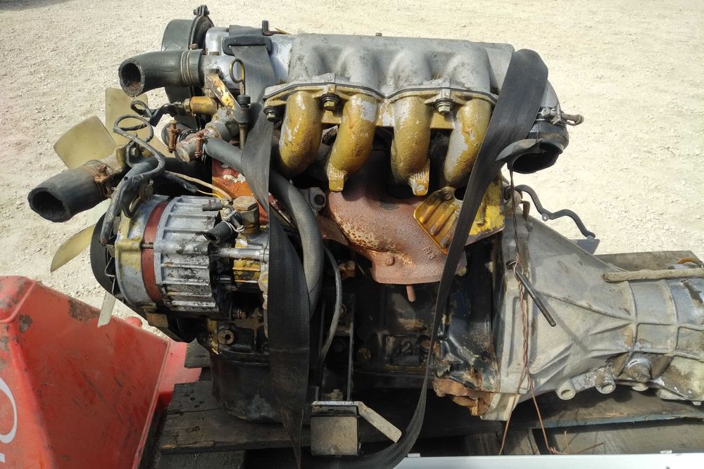 Motor Nissan LD20-II 2.0 diesel & caixa manual para Nissan Vanette.