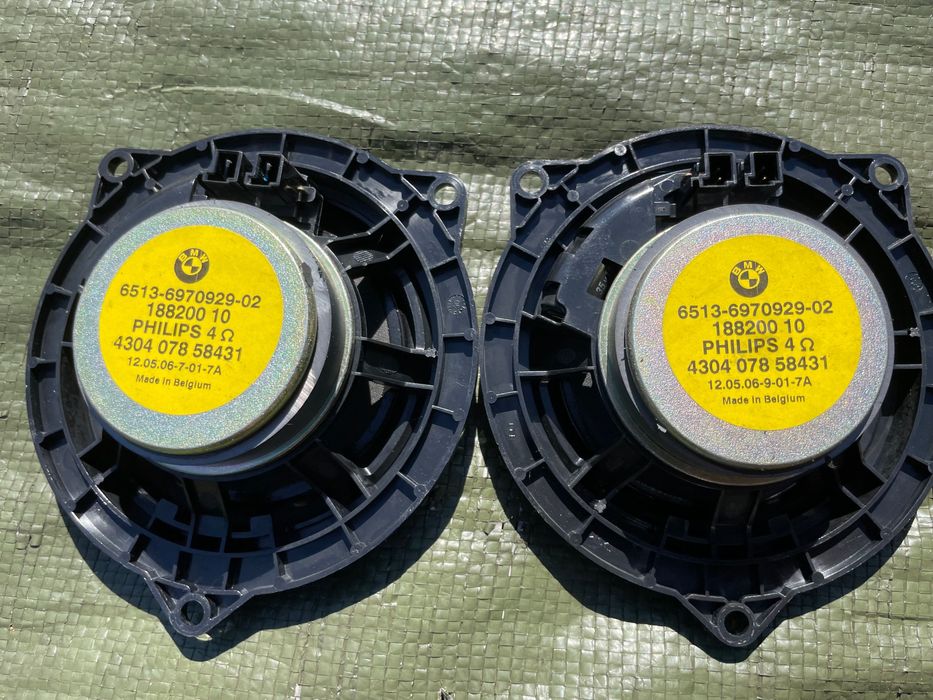 BMW E90 E91 głośnik głośniki  SUBWOOFER zestaw komplet