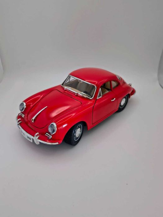 Porsche 356 B (1961) Burago 1:18 - Miniatura de Coleção em Metal