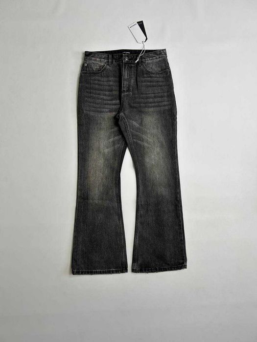 Джинси Rick owens DRKSHDW flared джинсы клеш black skinny cut type