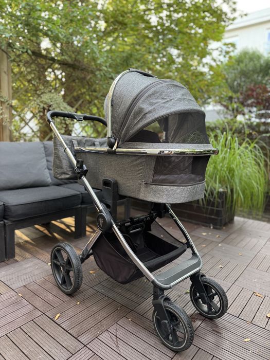 Wózek 2w1 Venicci tinum 2.0 szary srebrny