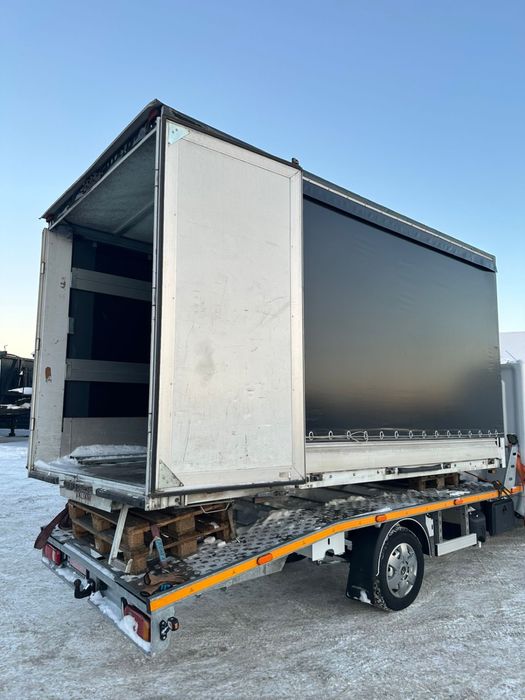 Будка, кузов тентований бортовий з задніми дверима, новий тент!