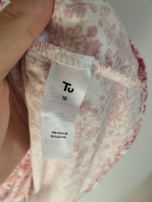 Bluzka z modalu w kwiaty r. 2XL 44 TU Woman