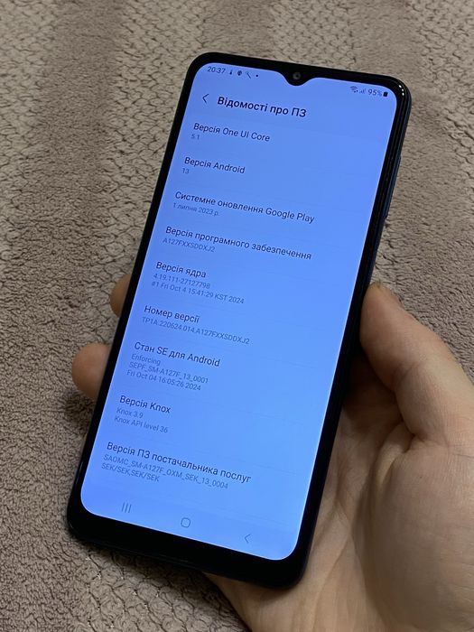 Телефон Samsung Galaxy A12 4/64gb NFC Android 13 класний стан