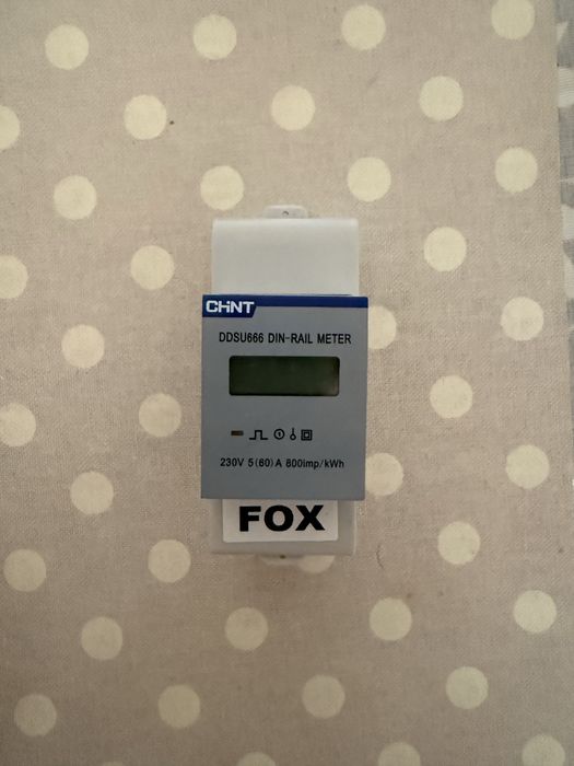 Smart Meter Fox-ESS Monofásico (DDSU666) - NOVO Em Caixa