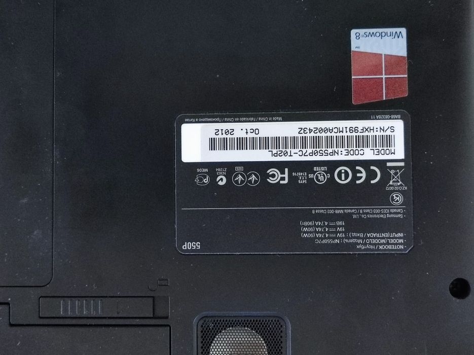 Laptop Samsung 17 cali Intel core i7