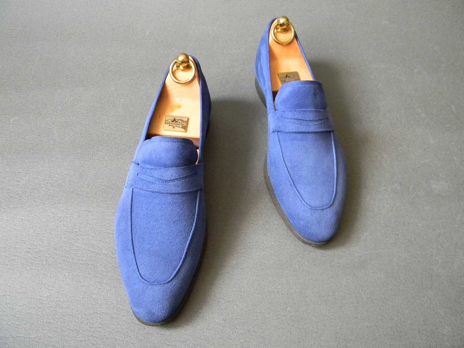 Туфлі лофери Kiton Napoli Оригінал Berluti Santoni Zegna Brioni