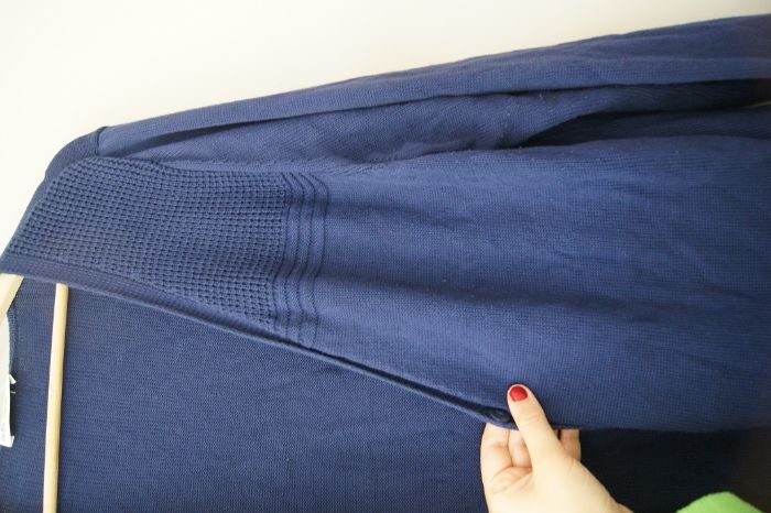 ciemnoniebieski granatowy sweterek oversize 48 50 XXXXL duży rozmiar