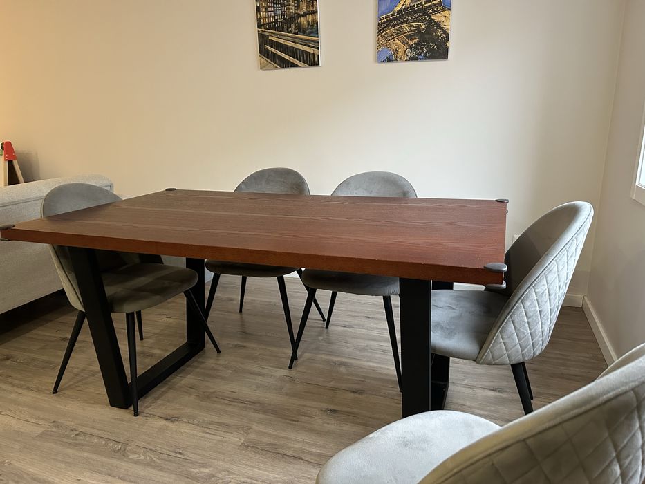 Mesa jantar Beliani 160x90