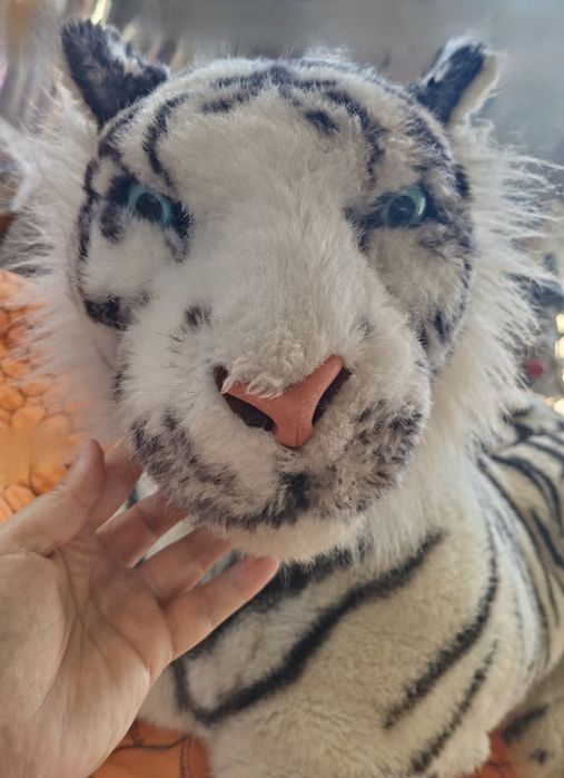 Peluche Tigre Branco grande